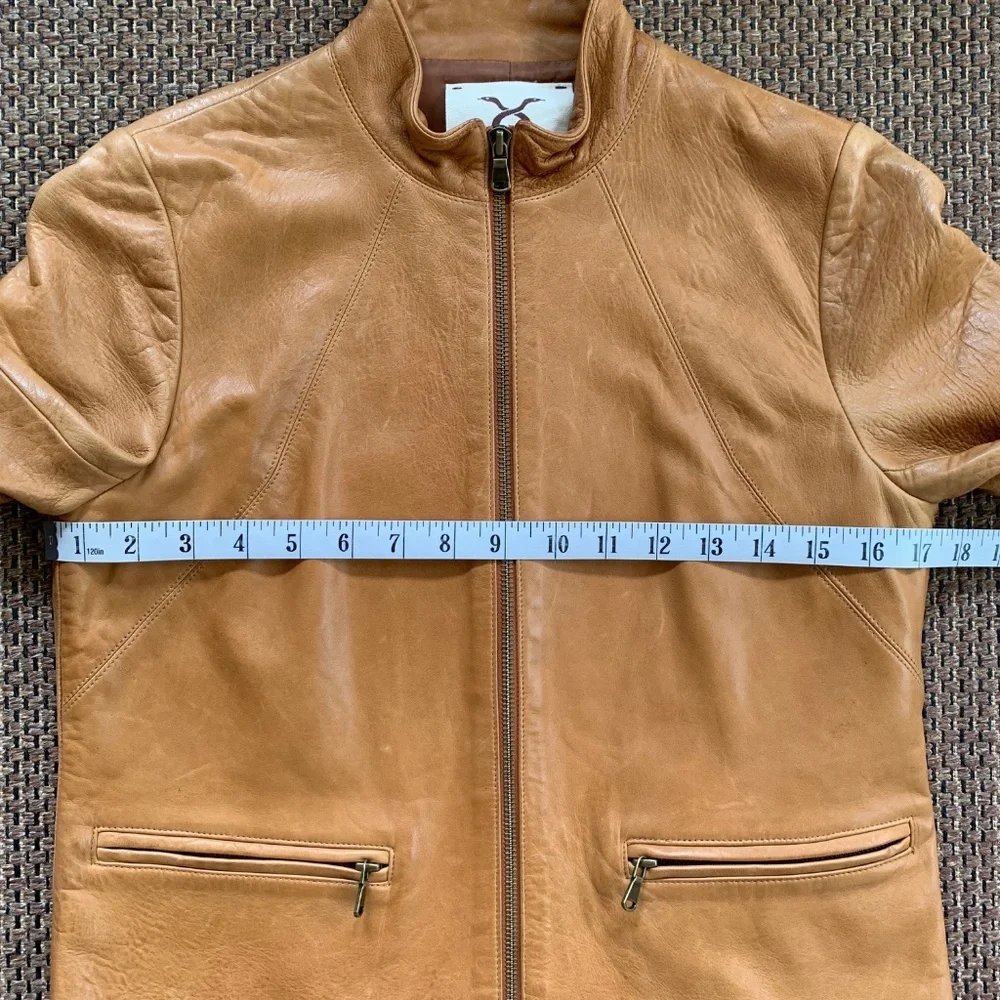 FIGUE Zip Leather Jacket - Picture 3 of 11